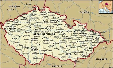 Lokasi dan Sejarah Ibukota Negara Ceko